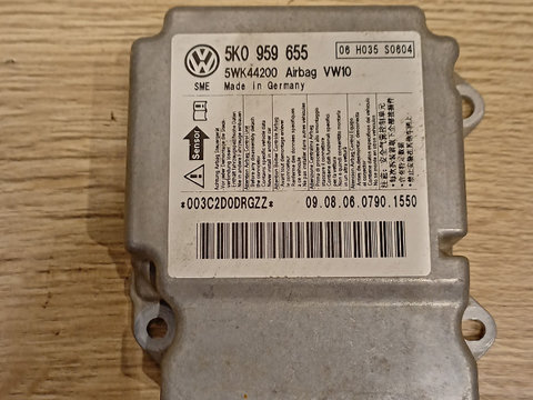 Calculator airbag VW Golf 6, 1.6 TDI CAYC cod 5K0959655