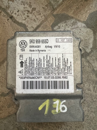 Calculator airbag VW Golf 6: 5K0959655D [Fabr 2008