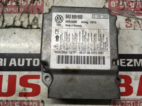 Calculator airbag VW Golf 6 cod: 5K0959655