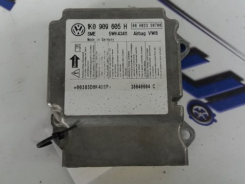Calculator airbag VW Golf V, coduri: 1K0909605H ; 5WK43411