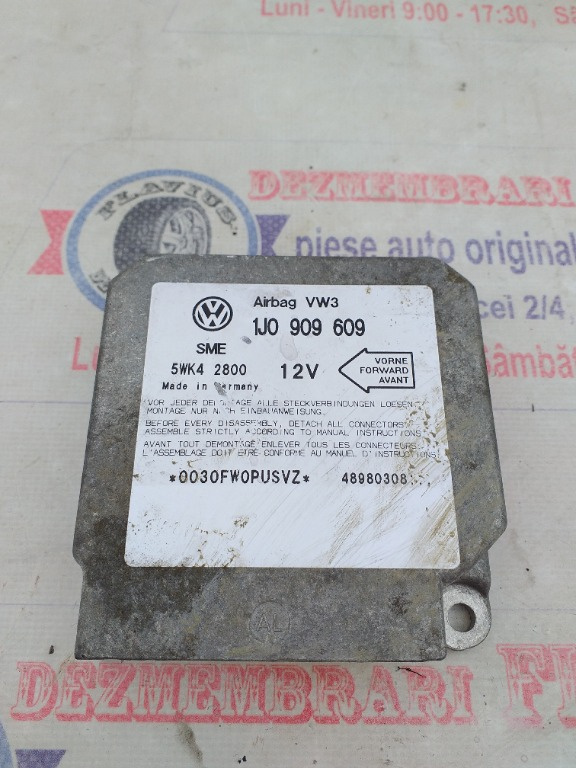 CALCULATOR AIRBAG VW GOLF4 1.9 tdi Cod1J0909609