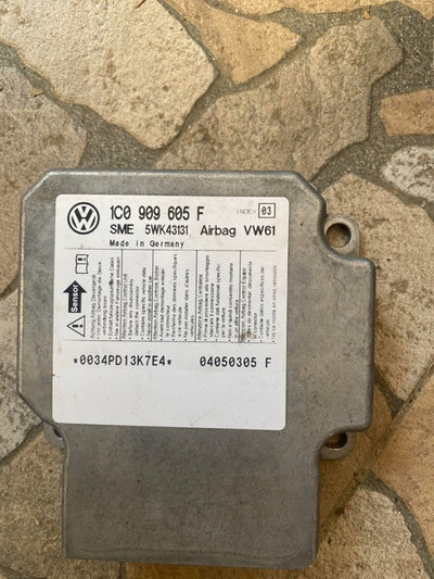 Calculator airbag VW Jetta Passat CC cod 1c0909605