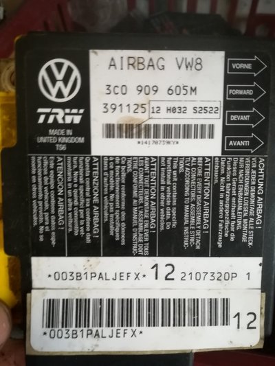 Calculator airbag VW Passat 3C0909605M 3C0 909 605