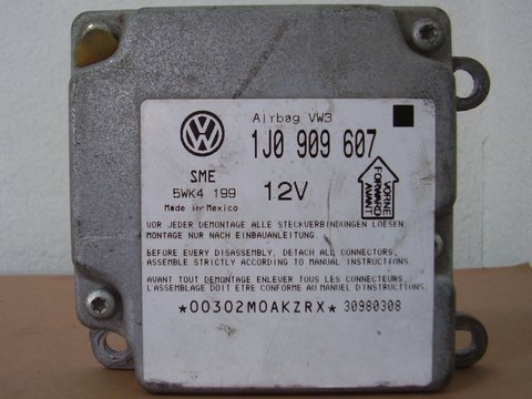 Calculator airbag VW Passat an 1998 cod:1J0909607