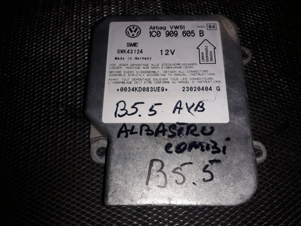 Calculator Airbag VW Passat B5.5 combi, albastru ,
