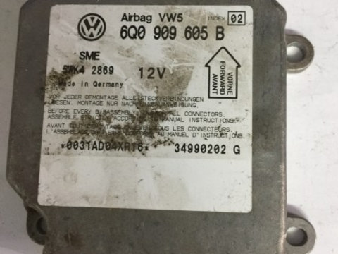 Calculator airbag VW Passat B5 6Q0909605B 6Q0909605 B