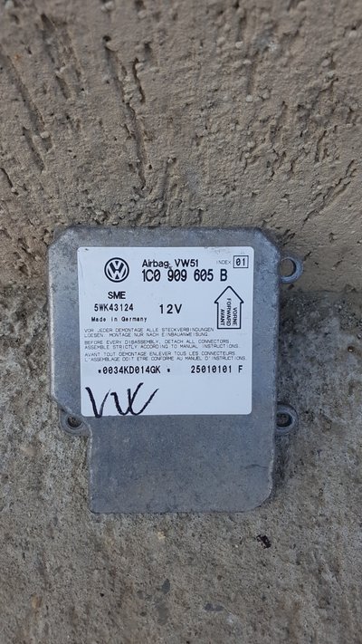Calculator airbag VW Passat B5 COD OEM : 1C0909605