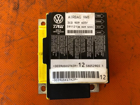 Calculator airbag VW Passat B6, cod 3C0 909 605F