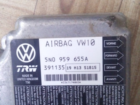 Calculator Airbag Vw Passat B6 Cod piesa : 5N0 959 655A
