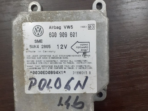 Calculator Airbag Vw Polo 6n Cod Piesa : 6Q0 909 601
