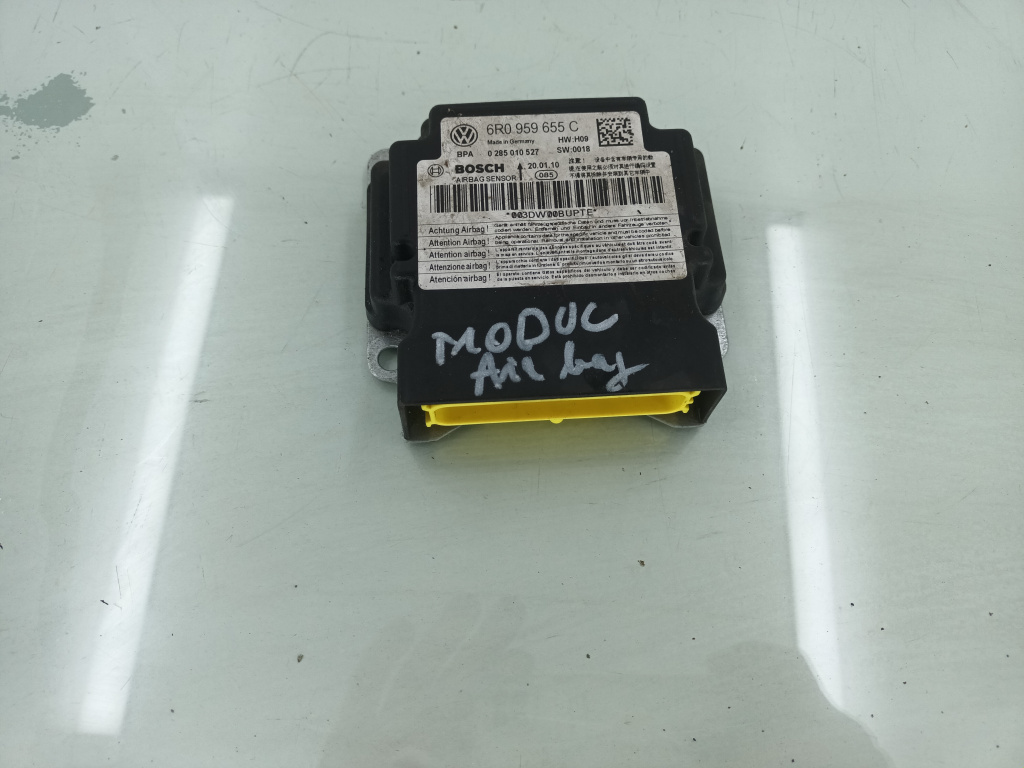 Calculator airbag VW POLO 6R 1.6 TDI CAYA 2009-2016 D2-3-1 6R0959655C DezP: 16248