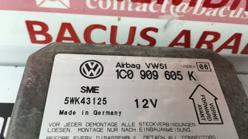 Calculator airbag VW Polo 9N cod: 1c0909