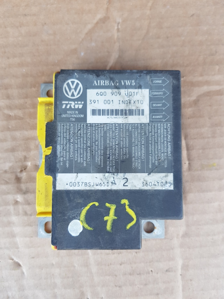 CALCULATOR AIRBAG VW POLO MK4 9N 2002-20