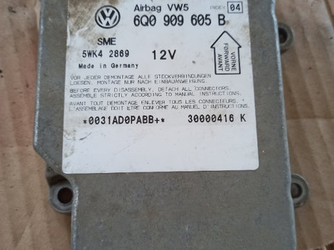 Calculator airbag VW Polo Passat cod produs:6Q0909605B/6Q0 909 605 B