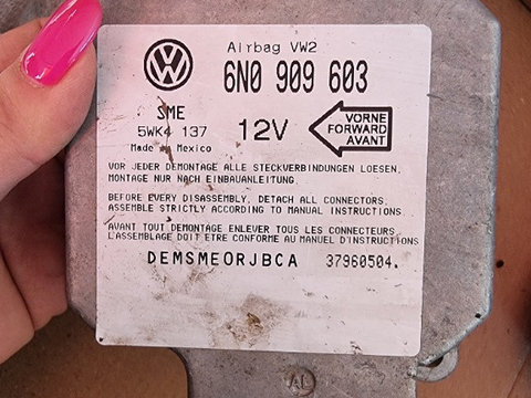 Calculator airbag VW Polo, T4, Golf 3 cod 6N0909603