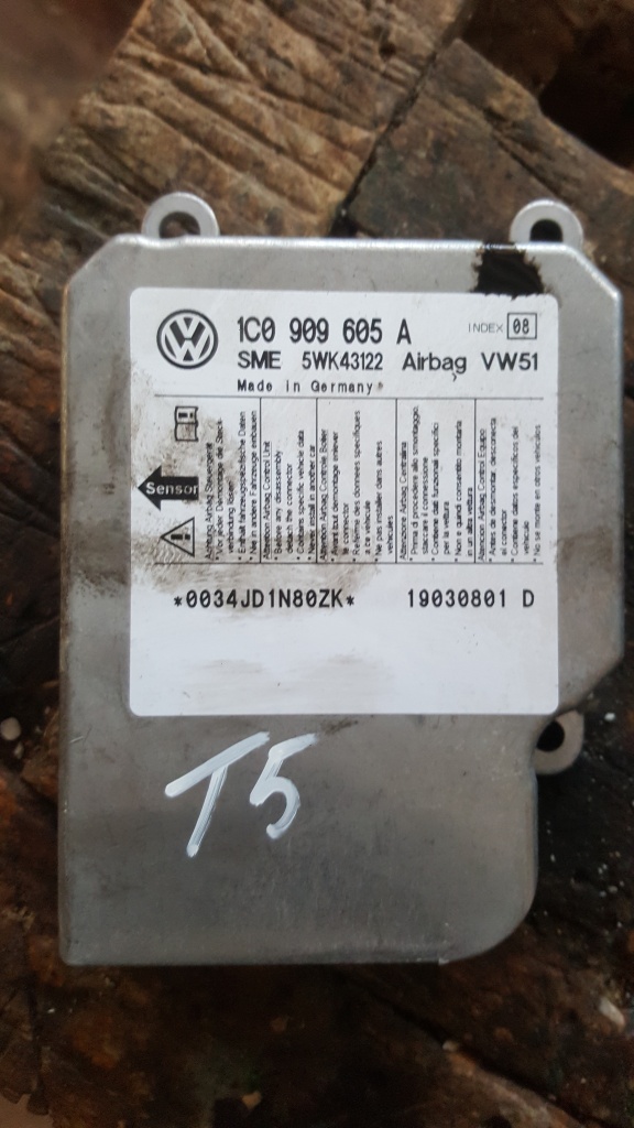 Calculator airbag vw t5
