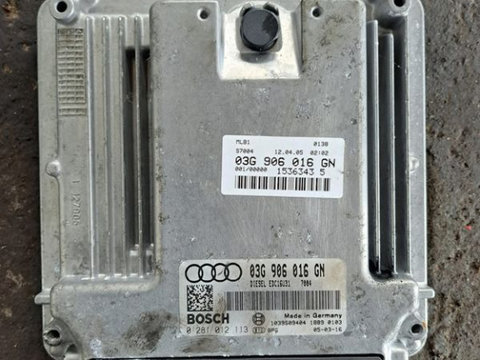 Calculator Audi A4 B7 2.0 tdi, cod 03G906016GN