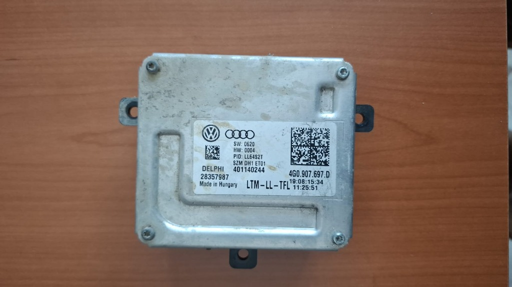 Calculator/Balast Xenon AUDI A4 B8 Facelift COD.4G0907697D