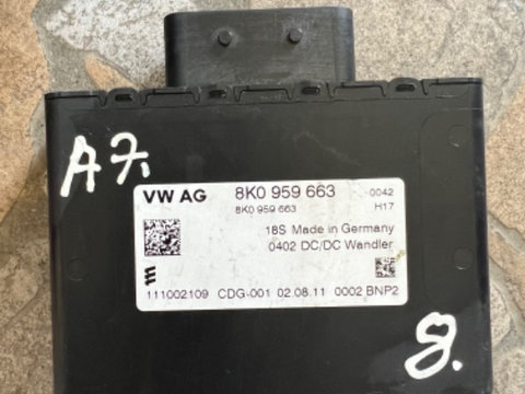 Calculator baterie Audi A7 A5 A4 B8 3.0 TDI 8K0959663