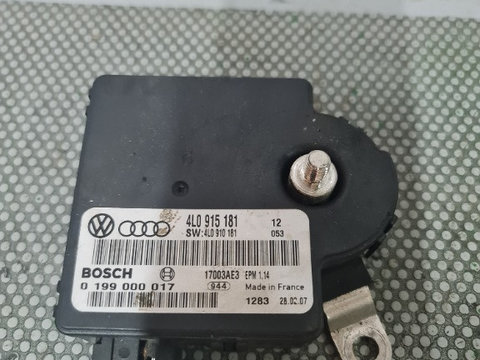 Calculator baterie Audi Q7 an 2008 cod 4L0915181