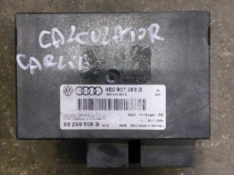 Calculator Carlig AUDI A8 D3 4E0907383 2003-2009