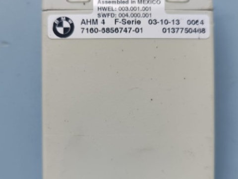 Calculator carlig BMW 320 d GT xDrive , cod motor N47-D20C , an 2014 cod 7160-6856980 / 6856980