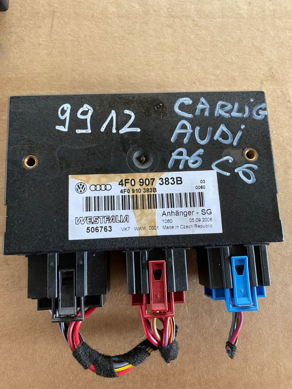 Calculator carlig remorcare Audi A6 C6 cod piesa 4F0907383B