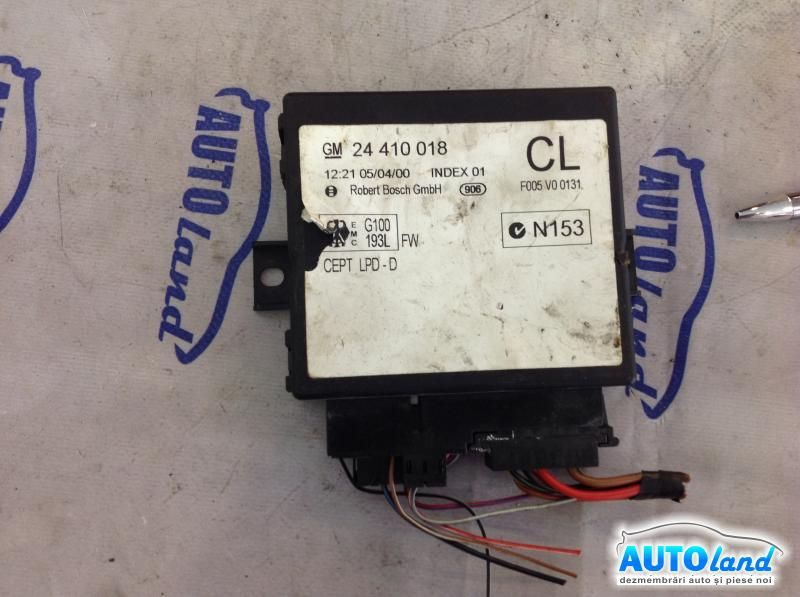 Calculator Confort 24410018 Opel ZAFIRA F75 1999-2