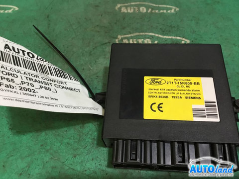 Calculator Confort 2t1t15k600bb Ford TRANSIT CONNECT P65 ,P70 ,P80 2002