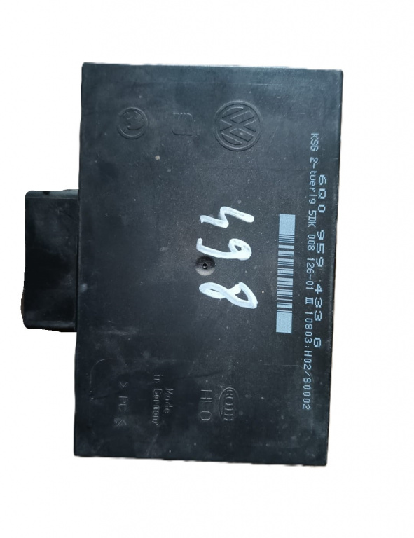 Calculator Confort 6Q0959433G Volkswagen Polo an 2003 AZQ cod piesa 6Q0959433G