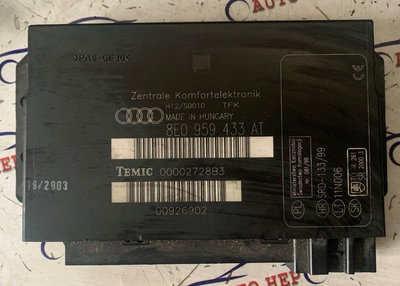 Calculator confort Audi A4 A6 8E0959433AT 8E0 959 