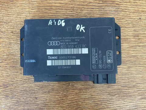 Calculator confort Audi A4 B6 8E0959433BC