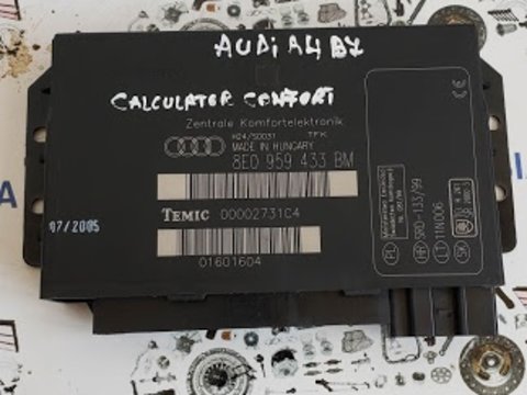 Calculator Confort Audi A4 B7 2.0 TDI 8E0 959 433 BM