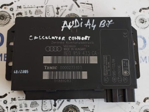 Calculator Confort Audi A4 B7 2.0 TDI 8E0 959 433 CA