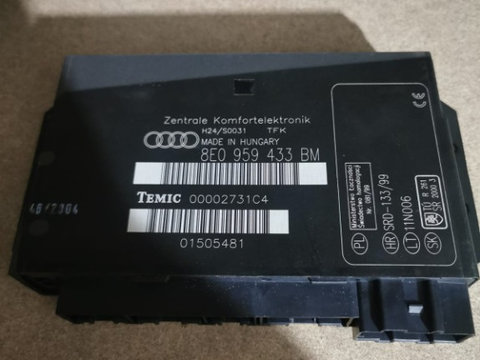 Calculator confort Audi A4 B7 8E0959433BM 8E0 959 433 BM