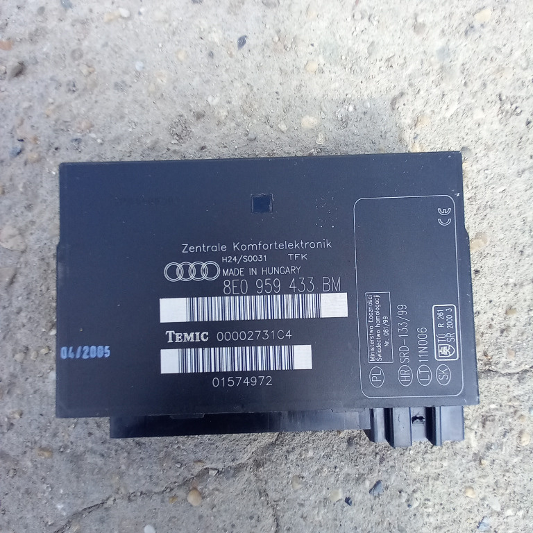 Calculator confort audi a4 b7 an 2005-2008 cod 8E0