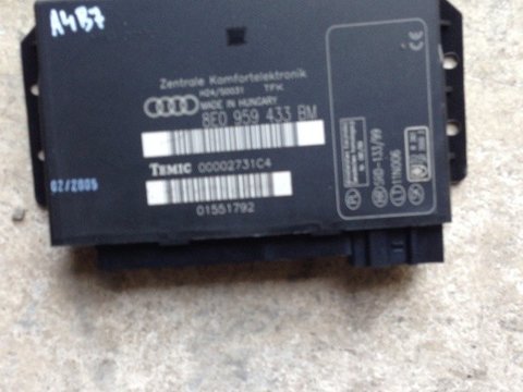 Calculator confort audi a4 b7 an 2005-2008 cod 8E0959433BM