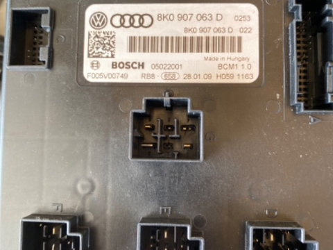Calculator confort Audi A5 2007-2014: 8K0907063D