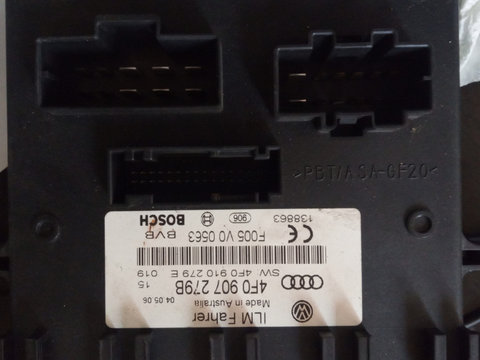 Calculator confort Audi A6 2005 4F 4F0907279B