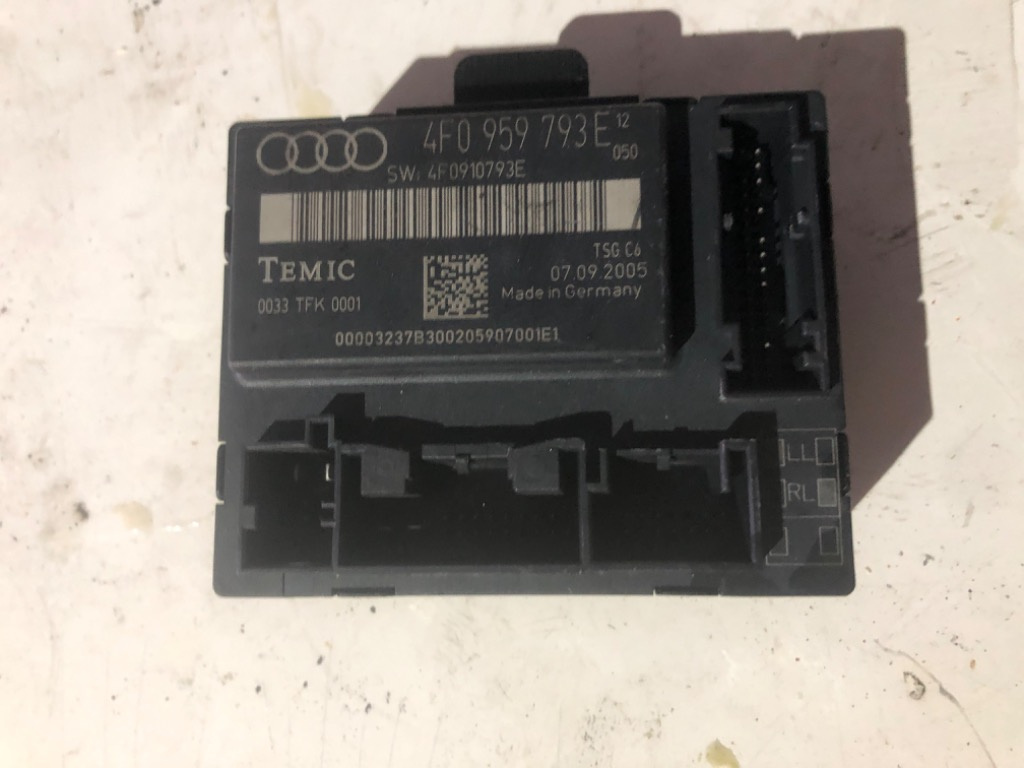 CALCULATOR CONFORT AUDI A6 (4F2,C6) 2004-2011 COD 