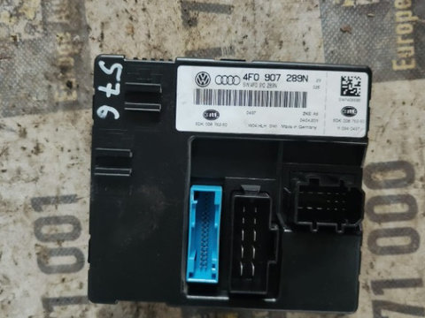 Calculator confort Audi A6 C6 2.0 TDI 170 Cp / 125 KW cod motor CAH , an 2011 cod 4F0907289N