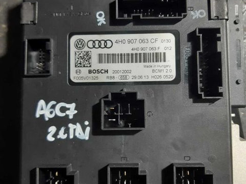 Calculator confort Audi A6 C7 4G Cod 4H0907063CF