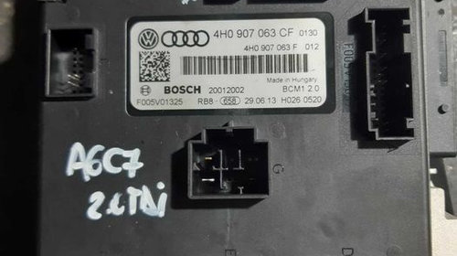 Calculator confort Audi A6 C7 4G Cod 4H0
