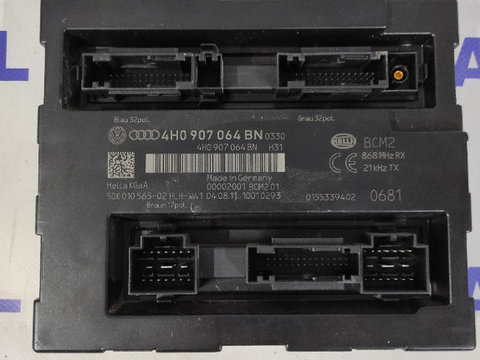Calculator confort Audi A8 4H / A6 C7 4G / A7 4G - Cod: 4H0907064BN