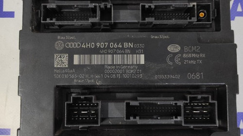 Calculator confort Audi A8 4H / A6 C7 4G