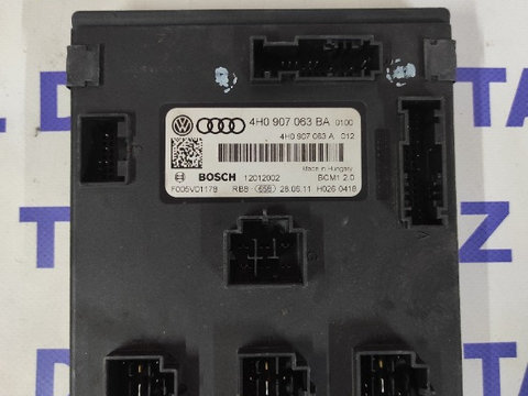 Calculator confort BCM Audi A6 C7 cod 4H0907063BA