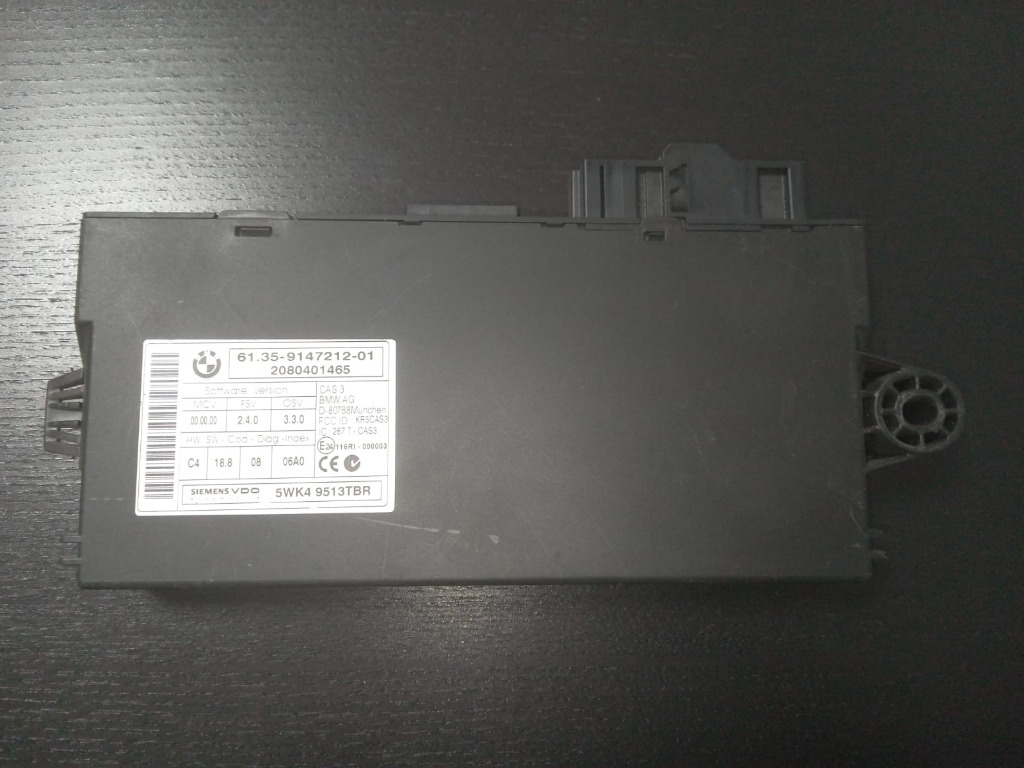 Calculator confort BMW E90 E91 5WK49513TBR , 61.35-9147212-01