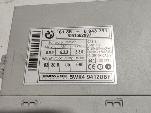 Calculator confort BMW E90