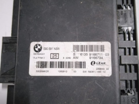 Calculator Confort BMW Seria 3 2.0 d E90/E91 COD-61359166711