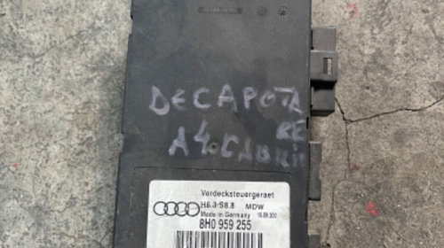 Calculator confort decapotare Audi A4 B6